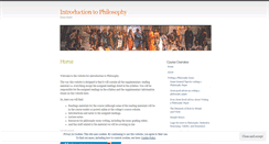 Desktop Screenshot of philosophyintrocourse.com